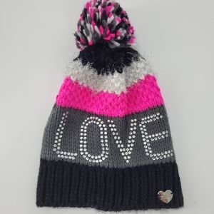 Betsey Johnson Love Winter Hat